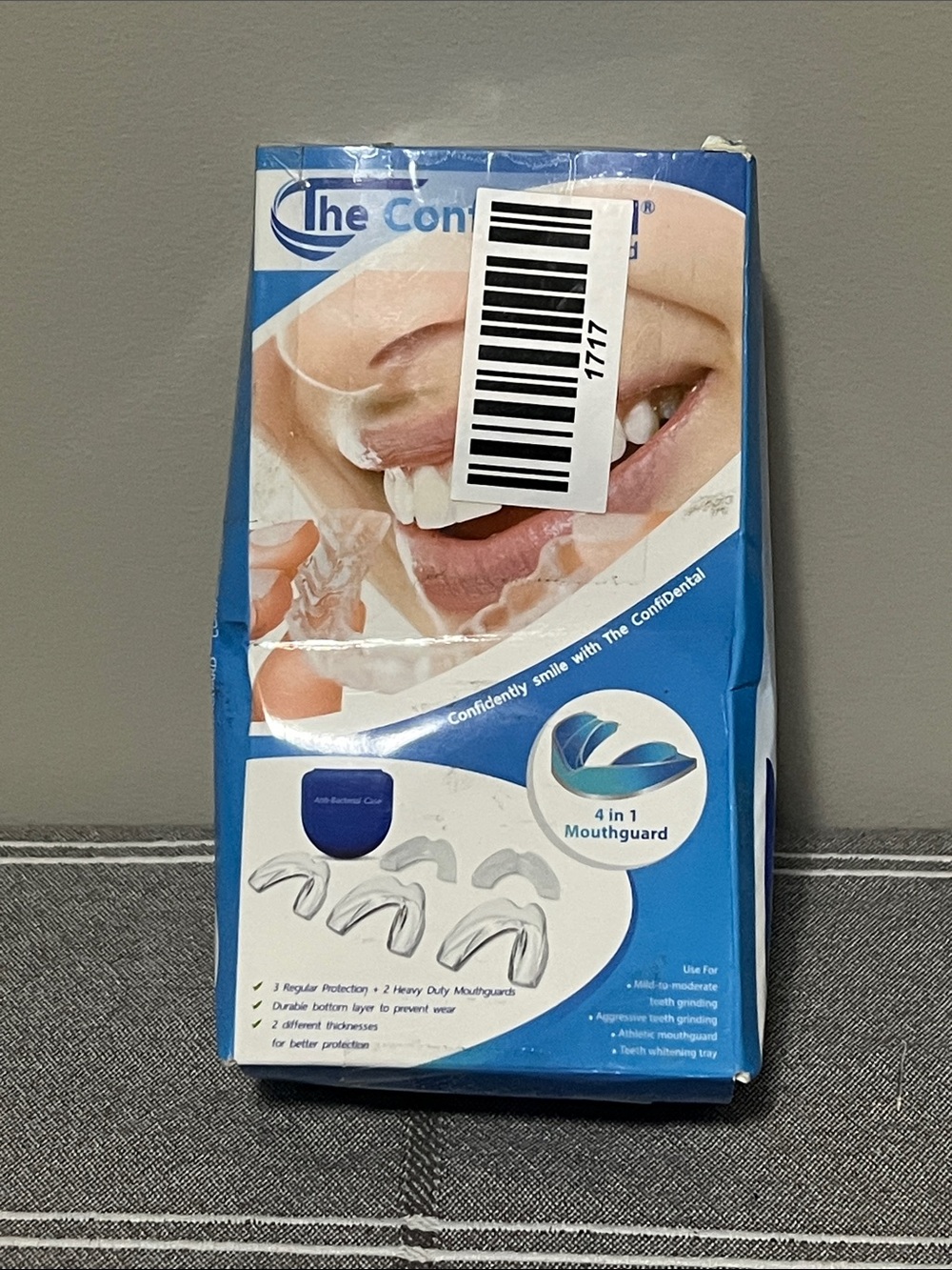 The Confidental 4-in-1 Mouthguard - Blue/White
